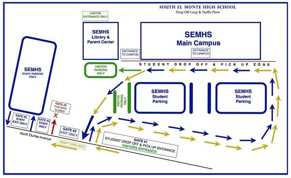 Drop Off Map